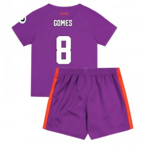 Wolves Joao Gomes #8 Dětské Alternativní dres komplet 2024-25 Krátký Rukáv (+ trenýrky)